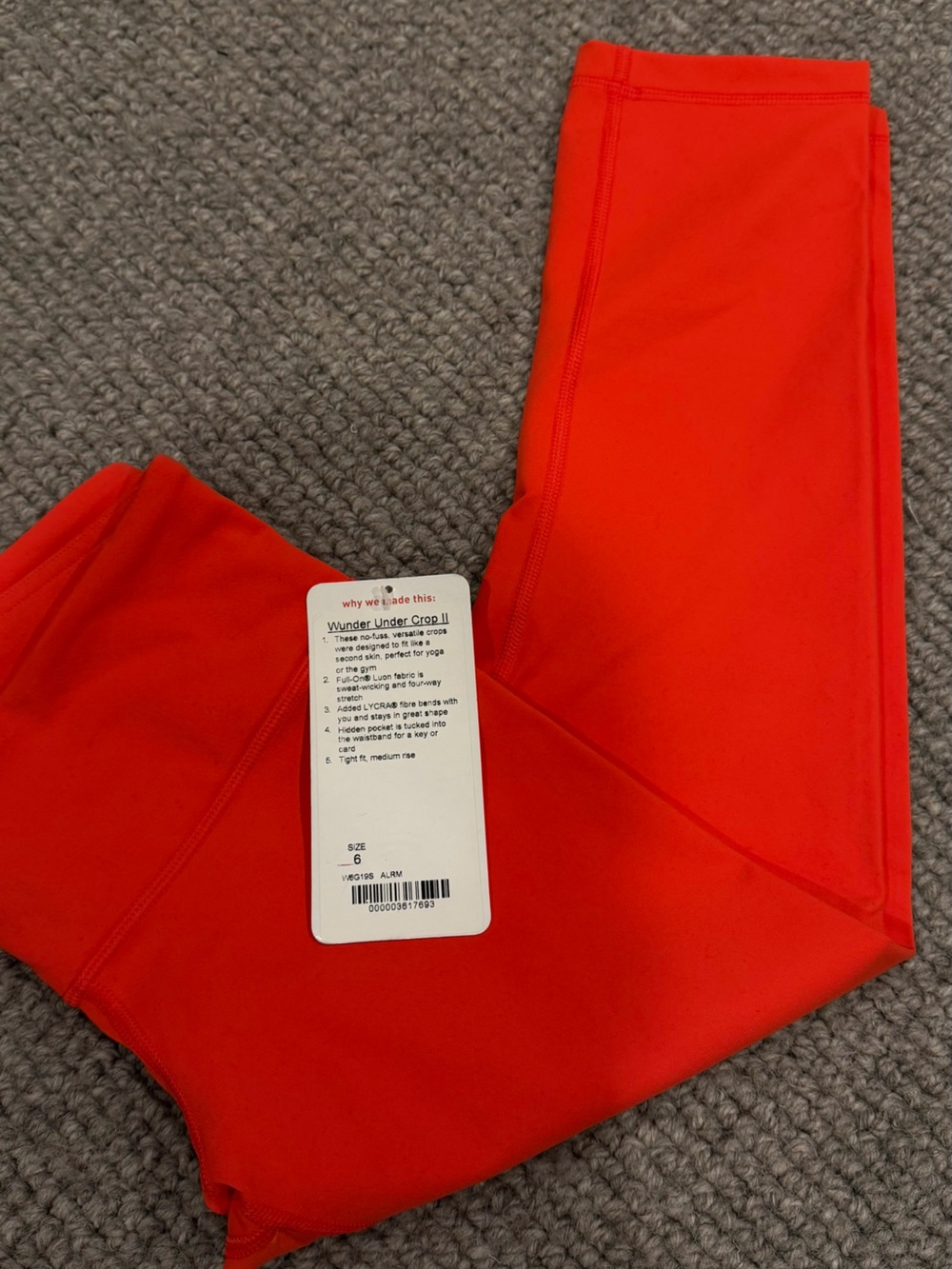 Lululemon Women’s wonder under crop